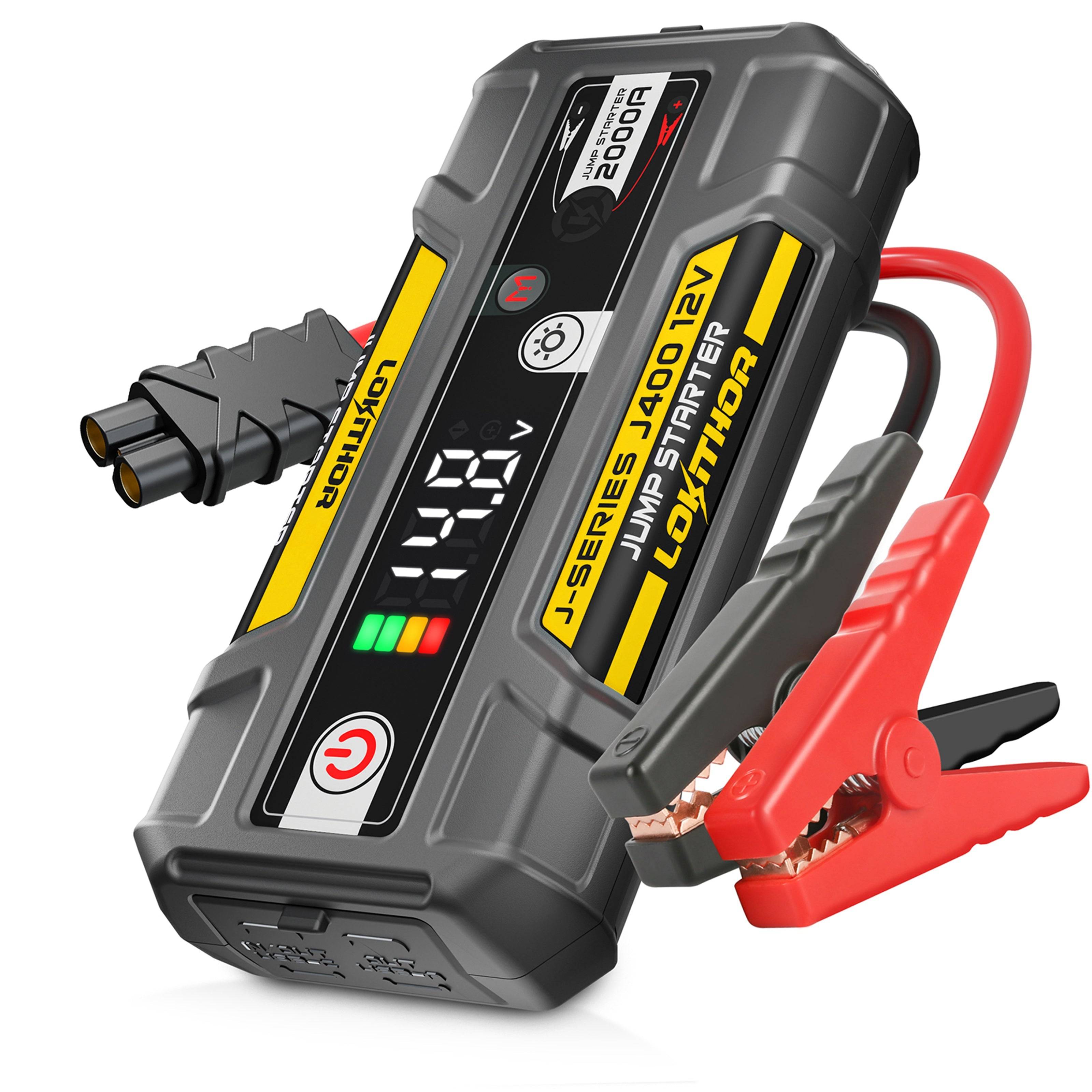 LOKITHOR j400 yellow jump starter